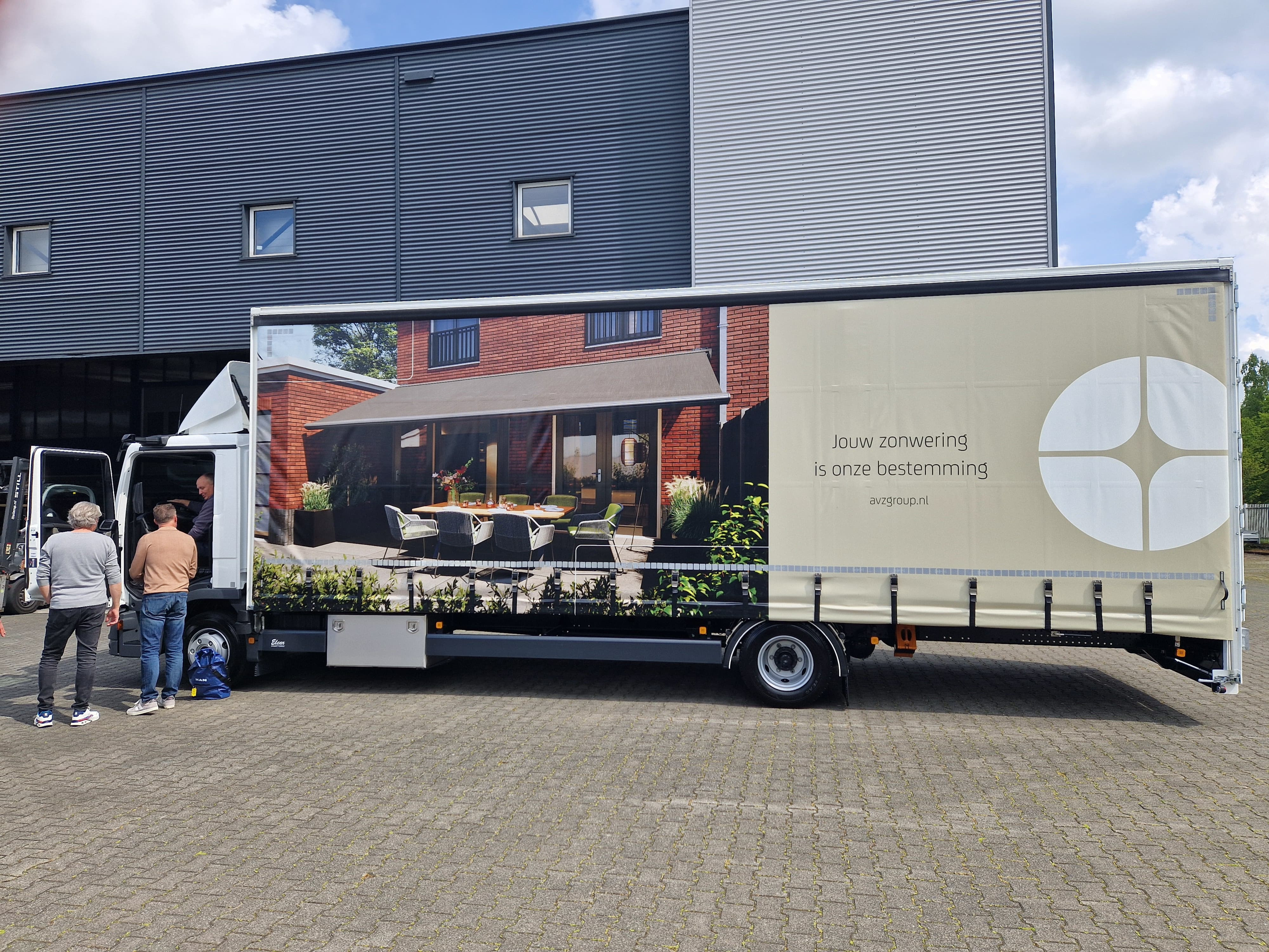 vrachtwagen zonwering avz group